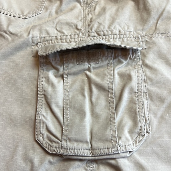 North face Cargo hiking khaki shorts SZ 36 - Picture 5 of 11